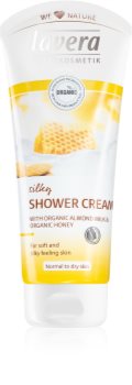 Lavera Organic Almond Milk & Honey jemný sprchový krém