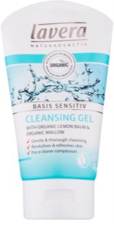 Lavera Basis Sensitiv gel nettoyant visage