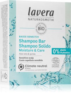 Lavera Moisture & Care szilárd sampon