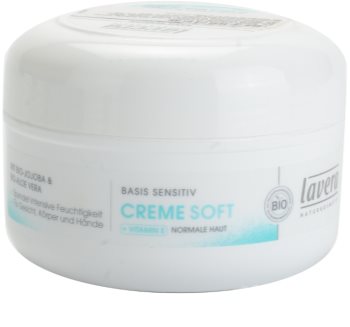 Lavera Basis Sensitiv creme hidratante para a pele normal