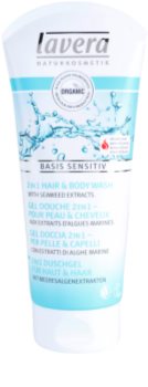 Lavera Basis Sensitiv gel za prhanje za telo in lase