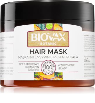 L’biotica Biovax Botanic regenerująca maska do włosów