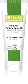 L’biotica Biovax Bamboo & Avocado Oil Express Regenerating Conditioner For Damaged Hair