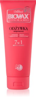L’biotica Biovax Opuntia Oil & Mango Conditioner für beschädigtes Haar