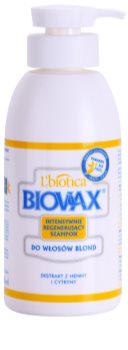 L’biotica Biovax Blond Hair Radiance Shampoo for Blonde Hair