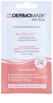 L’biotica DermoMask Anti-Aging máscara para restaurar a densidade da pele 40+