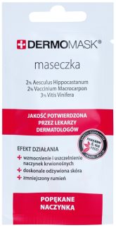 L’biotica DermoMask mascarilla facial para combatir las venas agrietadas y dilatadas
