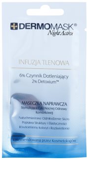 L’biotica DermoMask Night Active máscara oxidante