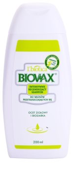 L’biotica Biovax Dull Hair šampon za njegu i jačanje kose za masnu kožu i vlasište