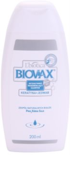 L’biotica Biovax Keratin & Silk shampoing fortifiant au complexe à la kératine