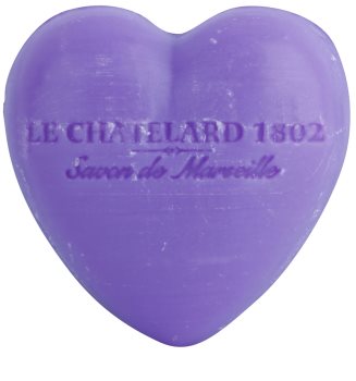 Le Chatelard 1802 Lavender jabón en forma de corazón