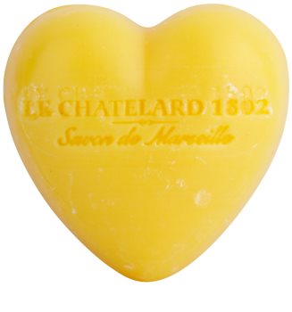Le Chatelard 1802 Tangerine & Lime mýdlo ve tvaru srdce