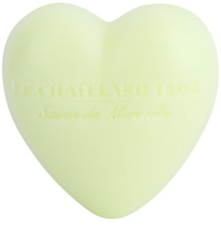 Le Chatelard 1802 Verbena & Lemon mýdlo ve tvaru srdce