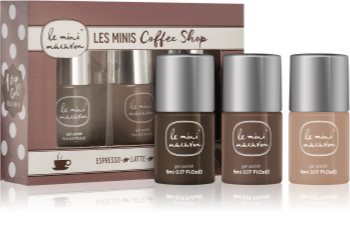 Le Mini Macaron Les Minis Coffee Shop Cosmetic Set III. (for Nails) for Women