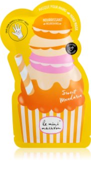 Le Mini Macaron Sweet Mandarin tápláló maszk kézre