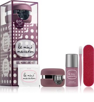 Le Mini Macaron Gel Manicure Kit Rum Raisin косметичний набір XII. (для нігтів) для жінок
