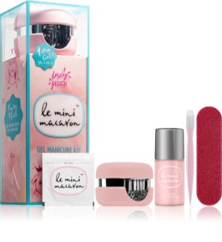 Le Mini Macaron Gel Manicure Kit Fairy Floss козметичен комплект VIII. (за нокти) за жени