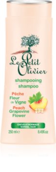 Le Petit Olivier Peach & Grapevine Flower Shampoo for Normal Hair