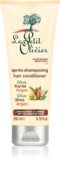 Le Petit Olivier Olive, Shea & Argan kondicionér pro suché a poškozené vlasy