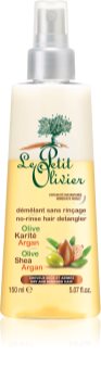 Le Petit Olivier Olive, Shea & Argan Leave - In Spray Conditioner for Dry and Damaged Hair