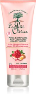 Le Petit Olivier Argan Oil & Pomegranate Conditioner für gefärbtes Haar