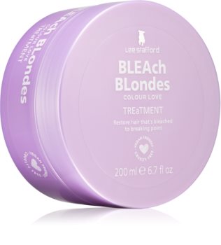 Lee Stafford Bleach Blondes Regenerierende Maske für blondes und meliertes Haar