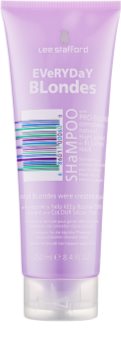 Lee Stafford Bleach Blondes shampoo per tutti i tipi di capelli biondi