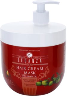 Leganza Hair Care máscara cremosa com óleo de argan