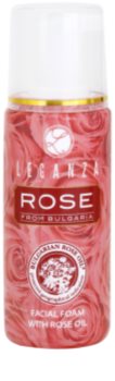 Leganza Rose mousse de limpeza refrescante