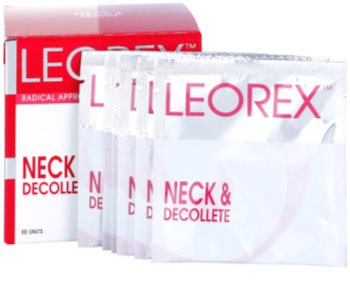 Leorex Booster Neck & Decollete máscara para pescoço e decote