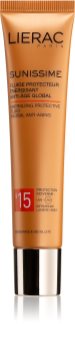 Lierac Sunissime belebendes Reinigungsfluid mit Anti-Aging Effekt SPF 15