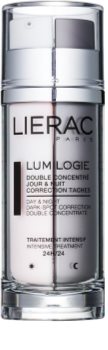Lierac Lumilogie друфазен озаряващ концентрат за ден и нощ против пигментни петна
