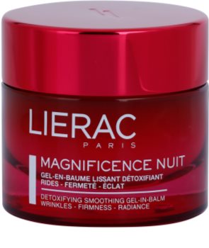 Lierac Magnificence gel-bálsamo desintoxicante de noite e alisante