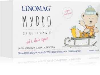 Linomag Soap for children and babies Szilárd szappan gyermekeknek születéstől kezdődően