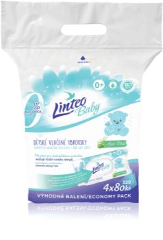 Linteo Baby Pure & Fresh finom nedves törlőkendők gyermekeknek nagy csomagolás