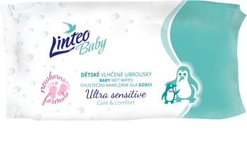 Linteo Baby Baby Ultra Sensitive sanfte Feuchtigkeitstücher für Kleinkinder