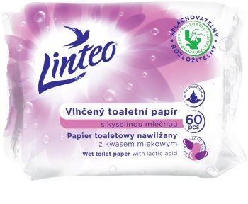 Linteo Wet Toilet Paper feuchtes Toilettenpapier mit Milchsäure
