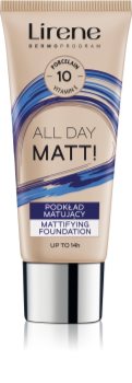 Lirene Vitamin E base de teint matifiante