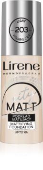 Lirene City Matt fond de teint fluide matifiant effet lissant