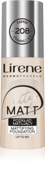 Lirene City Matt matující fluidní make-up s vyhlazujícím efektem