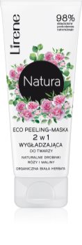 Lirene Natura - Face Care озаряваща пилинг маска за лице