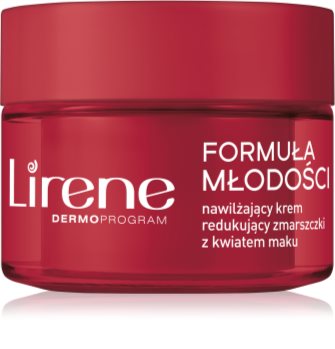 Lirene Youthful Formula Red Poppy nawilżający krem do twarzy przeciw zmarszczkom