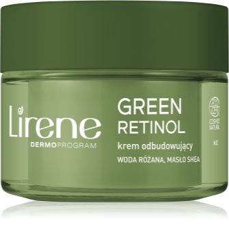 Lirene Green Retinol 70+ odnawiający krem na noc o działaniu przeciwzmarszczkowym