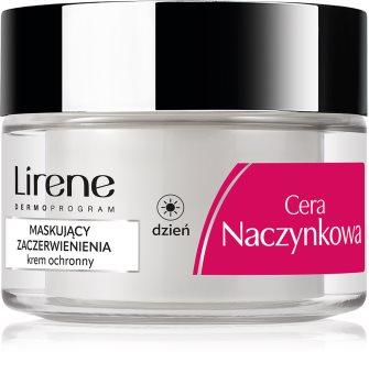 Lirene Face Cream feuchtigkeitsspendende Creme für ein einheitliches Hautbild für empfindliche und gerötete Haut