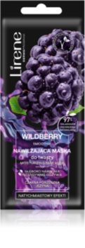 Lirene Masks Wildberry Smoothie hydratační pleťová maska
