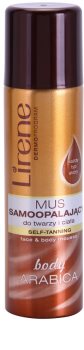 Lirene Body Arabica samoopalovací pěna na obličej a tělo