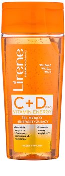 Lirene C+D Pro Vitamin Energy čistilni gel s poživitvenim učinkom