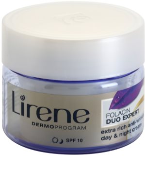 Lirene Folacin Duo Expert 60+ creme intensivo antirrugas SPF 10