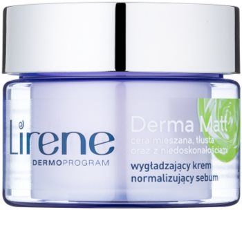 Lirene Derma Matt crema notte normalizzante effetto lisciante