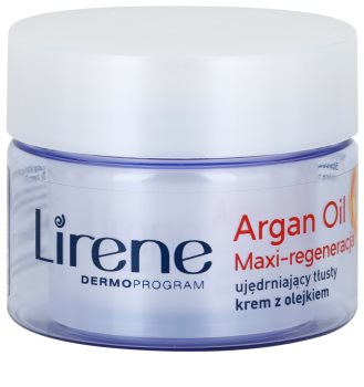 Lirene Essential Oils Argan интензивен регенериращ крем за суха кожа